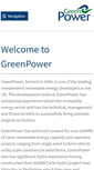 Mobile Screenshot of greenpowerinternational.com